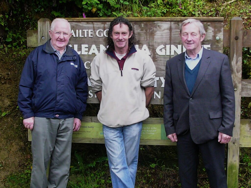 Dan Ahern, Tom Lenihan and Tom McCarthy